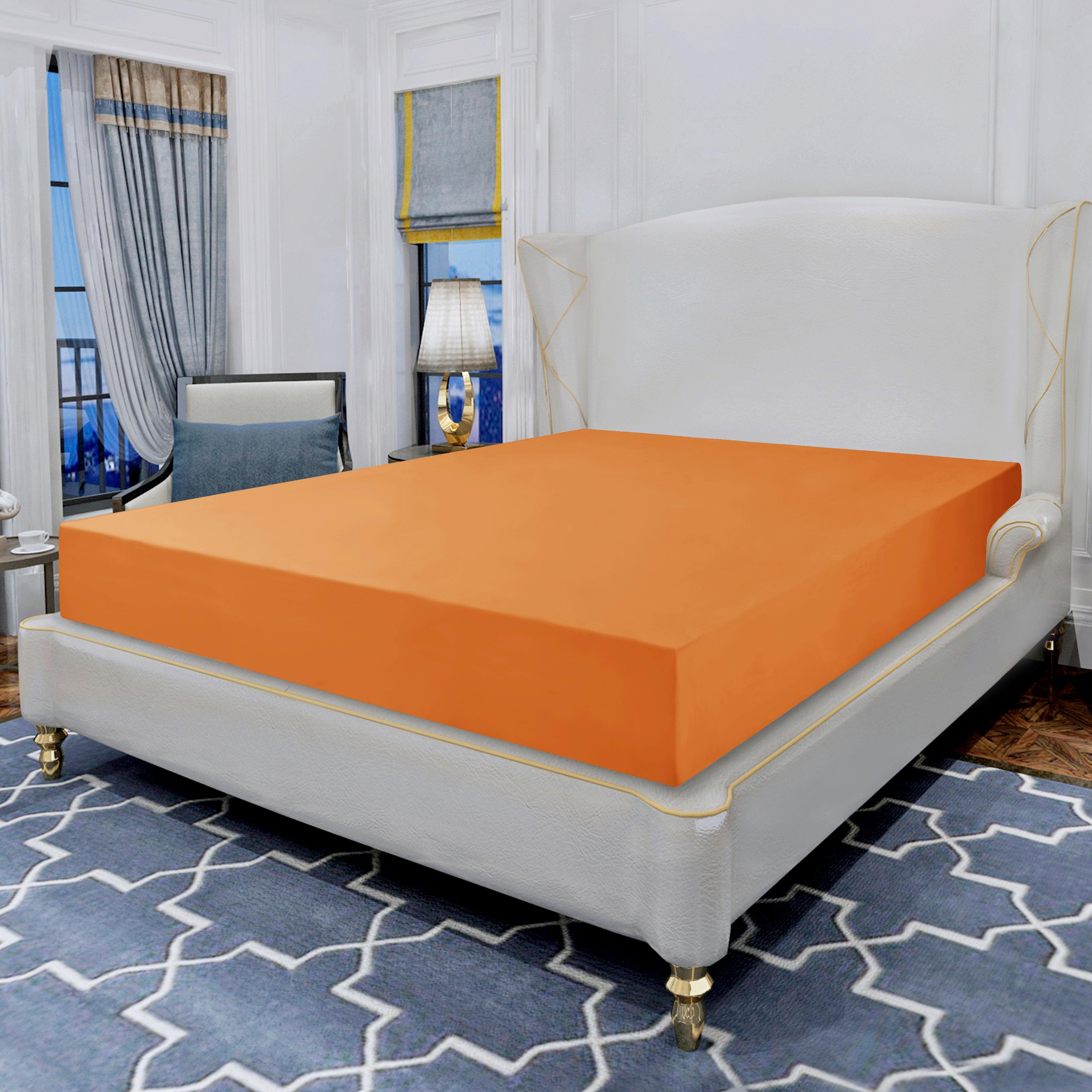 Essential 1 Piece Solid Fitted Sheet - All Around Elastic