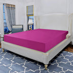 Essential 1 Piece Solid Fitted Sheet - All Around Elastic