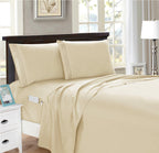 4 Piece Smart Pocket Sheet Set - Features Double Sided Storage Pockets on Fitted Sheet