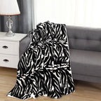 Velvet Plush Sherpa Throw 50" x 60" Velvet Feel - Sherpa Back Throw Blanket