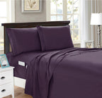 4 Piece Smart Pocket Sheet Set - Features Double Sided Storage Pockets on Fitted Sheet
