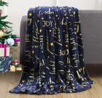 50" x 60" Holiday Velvet Plush Blanket Throw - 50 x 60 inches