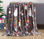 50" x 60" Holiday Velvet Plush Blanket Throw - 50 x 60 inches