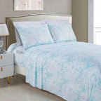 6-Piece Colorful Tie Dye Pattern Sheet Set - Soft as a Hotel Premium Quality Bedding